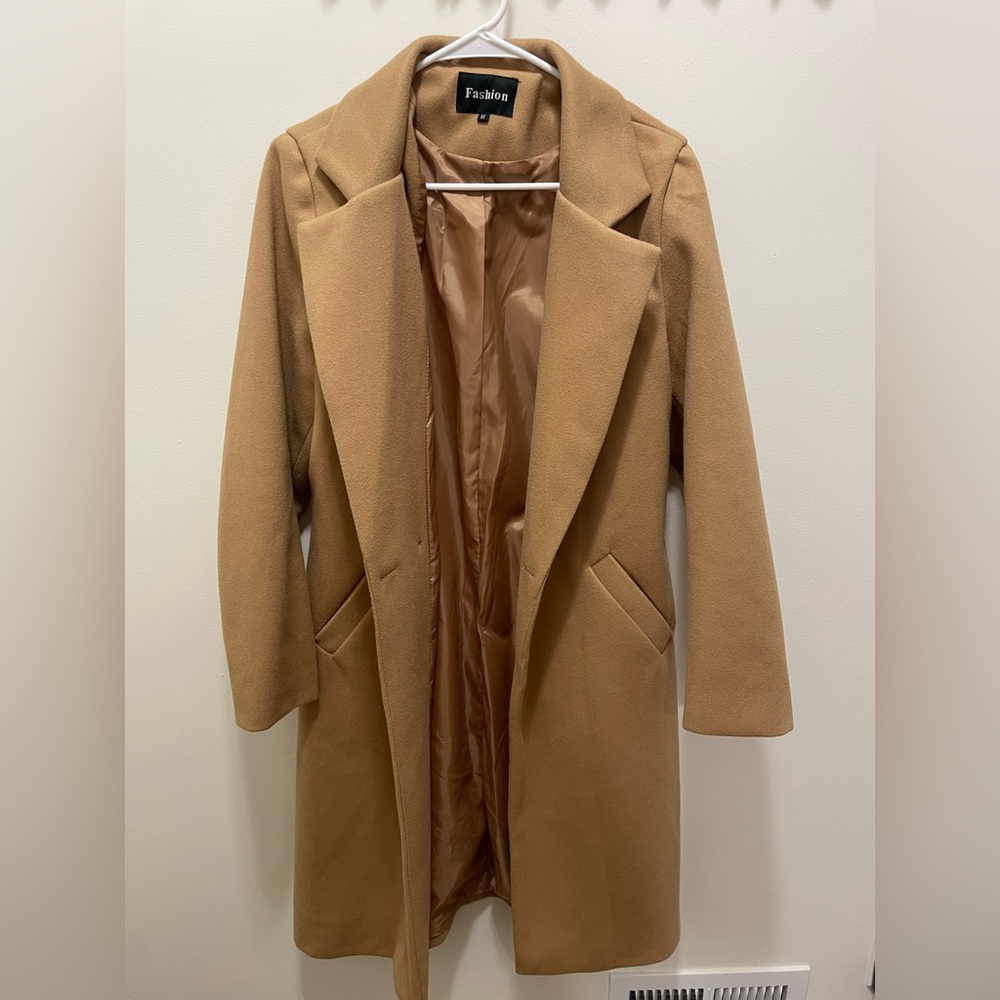 Amazon Tan Women's Trench Coat